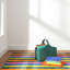 Tapis d'intérieur / extérieur tissé à la main Happy Plaid-70329201