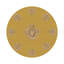 Ex vote Vegan Leather Round Pebble Placemat-1320812425