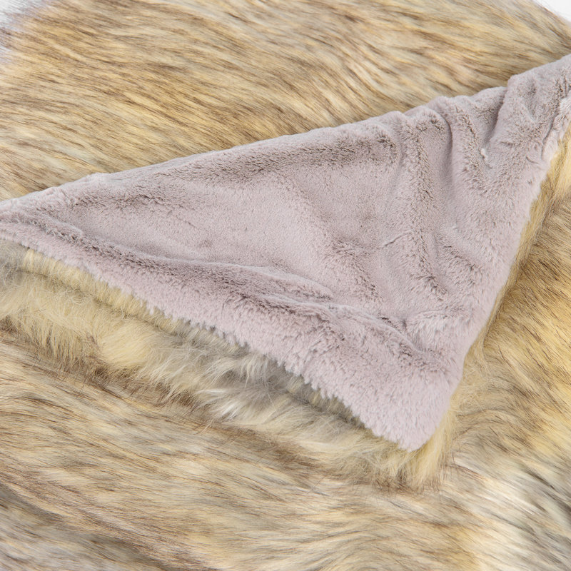 Couverture en fausse fourrure pour animaux de compagnie, L 58 po x l 60 po, Kitt