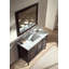 Ensemble de meuble-lavabo de salle de bain simple avec miroir 49 po Hamil-27063434
