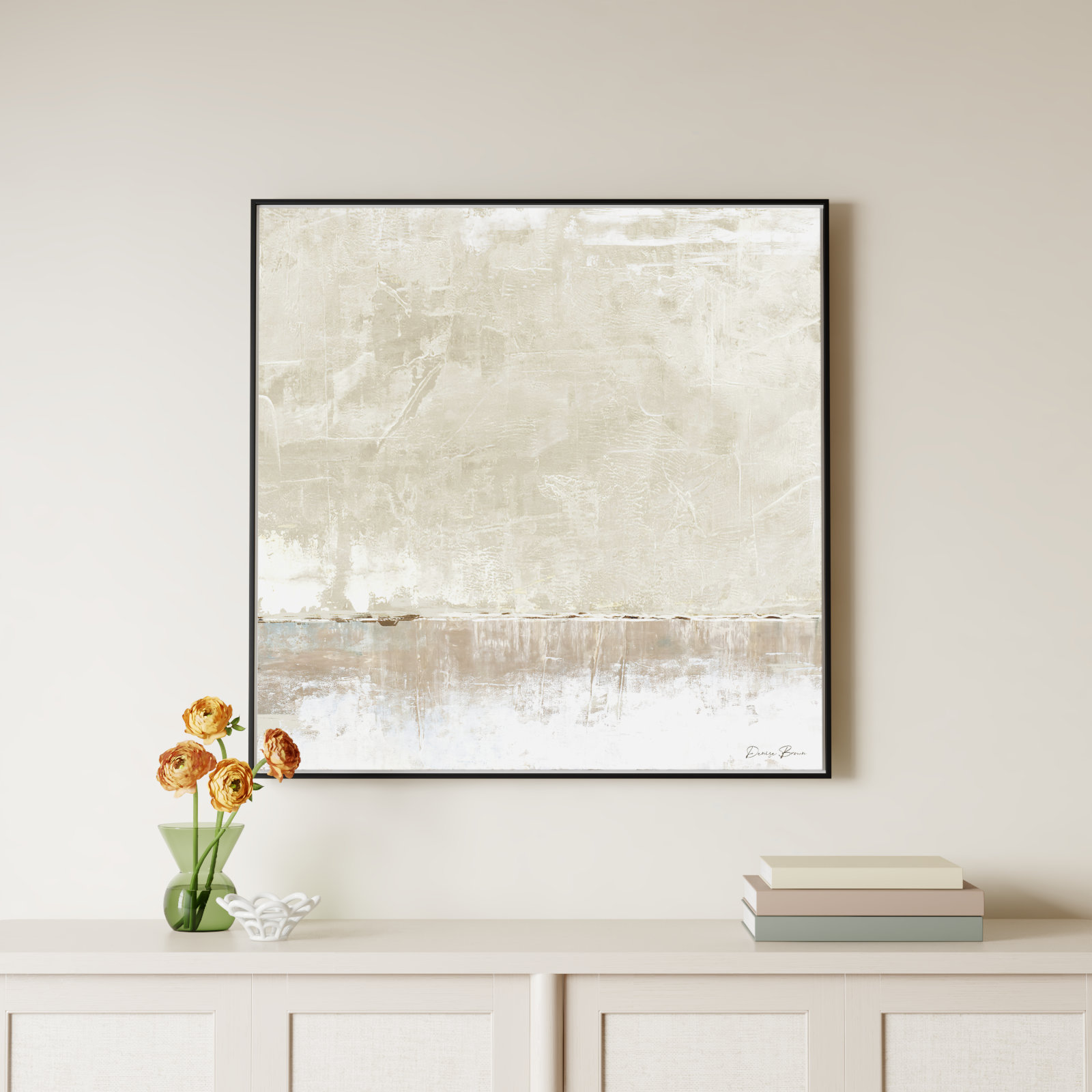 Delevan "Better Days" Print, 37.5" H x 37.5" W, Black