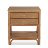 Summer Retreat 2 - Drawer Rattan Nightstand