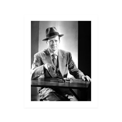 Portrait of Morgan Conway in Dick Tracy  Unframed Photograph