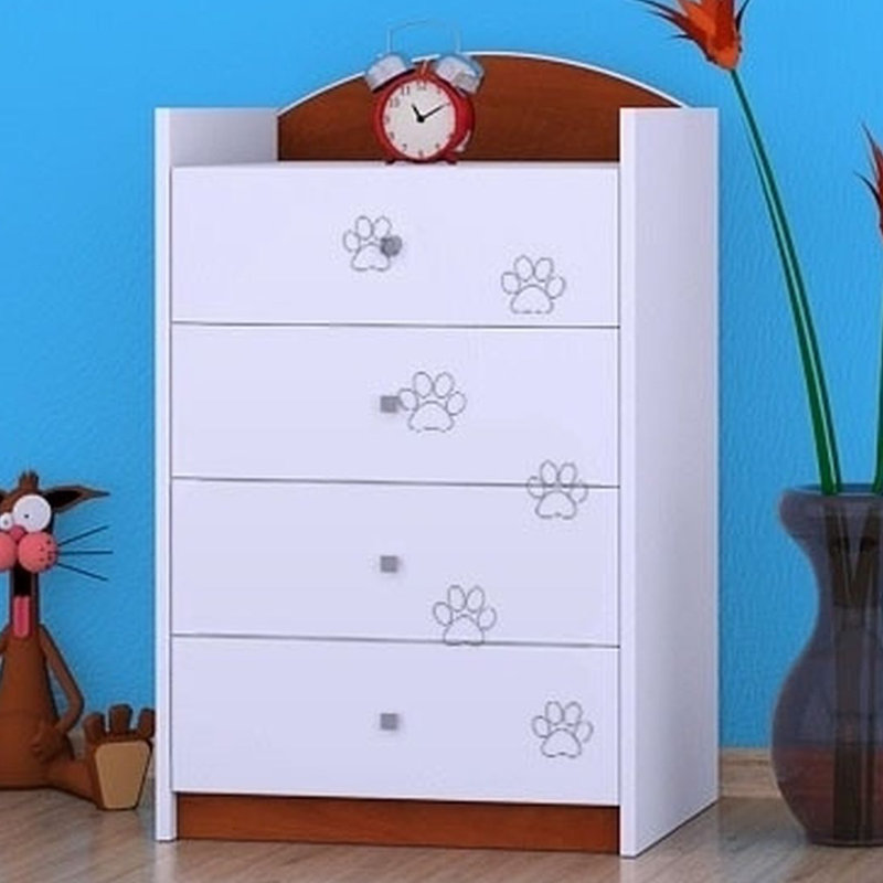 Nolte Kids 4 - Drawer Chest, Brown