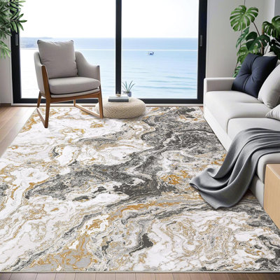 Modern Marble Rug