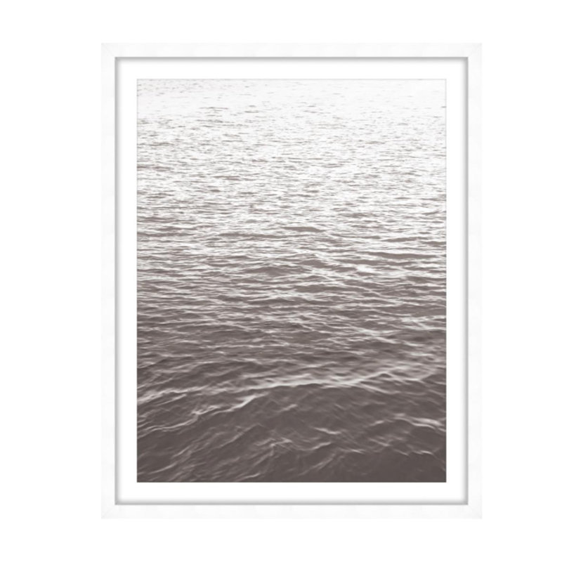 «Calming Effect» par Mari Urasawa - impression, H 38 po x l 30 po x P 1,5 po, Couche de verre
