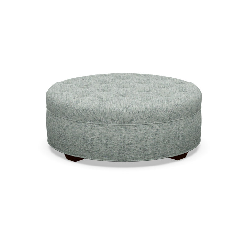 Round Ottoman, 2243-77, Walnut