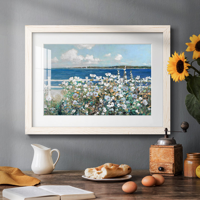 Jardin Bayside, H 28 po x l 42 po x P 1,5 po, Blanc