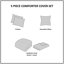 Ensembles de literie en coton biologique surdimensionnés