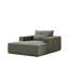 Fauteuil en velours côtelé de 75 pouces - aucun assemblage requis, canapé-lit moderne moelleux, oreiller, chaise longue pour usage intérieur, salon de chambre à coucher-728273366
