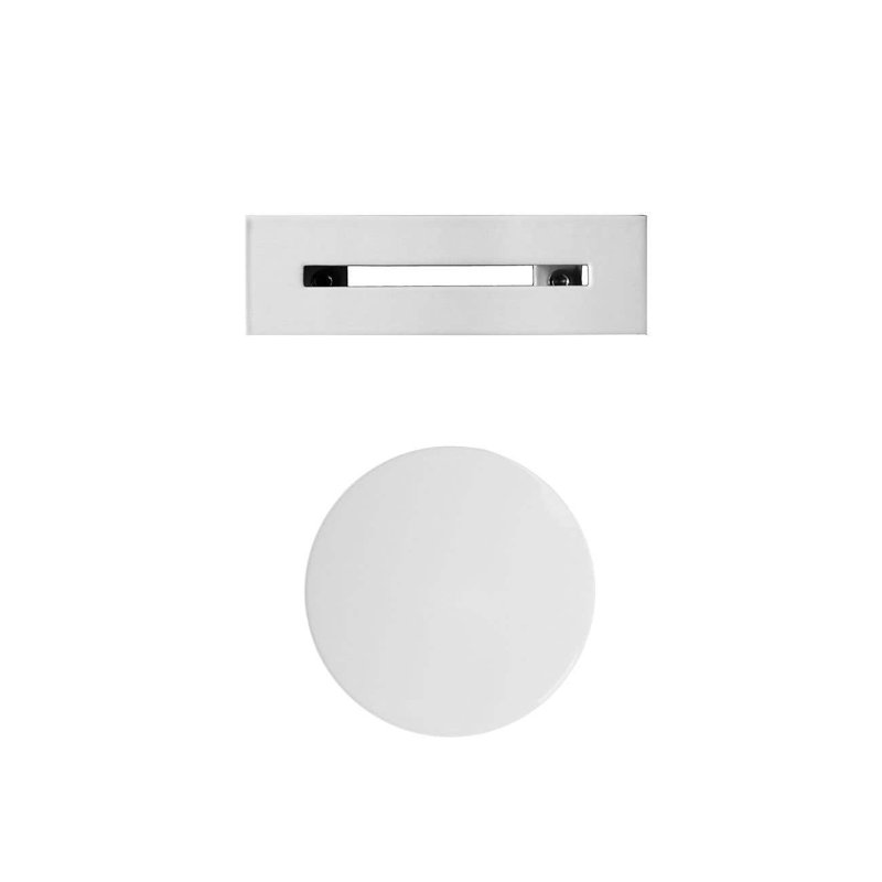 Baignoire de trempage autoportante en acrylique L 70 po x l 33 po, Blanc