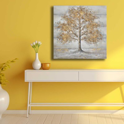Peinture décorative sur toile