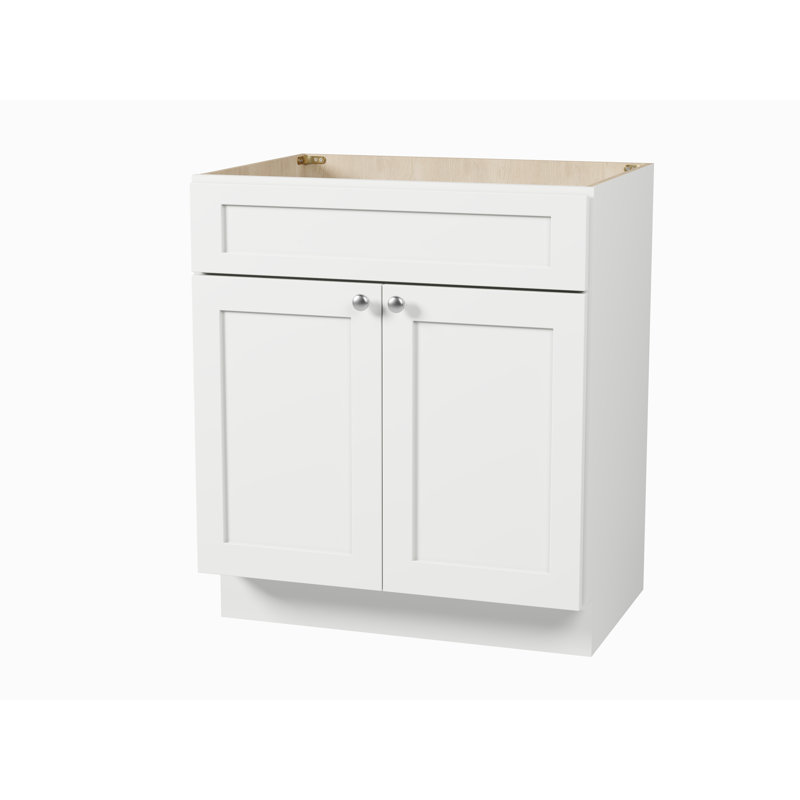 Base de meuble-lavabo 30 po Disar, Blanc