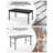 94.5" Aluminum Outdoor Extendable Dining Table