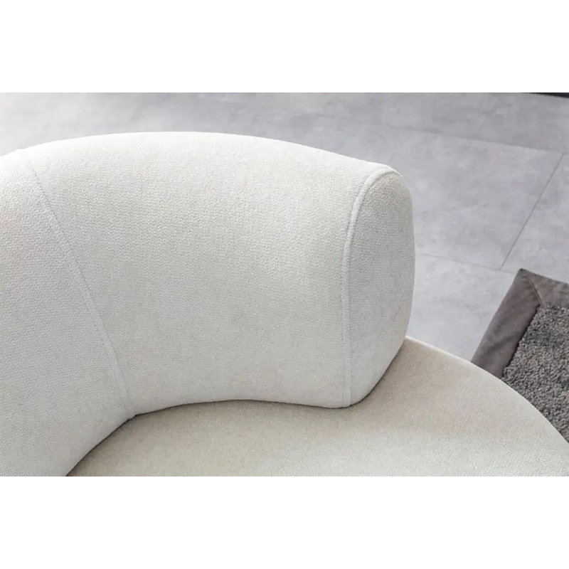 Fauteuil à oreilles, Blanc