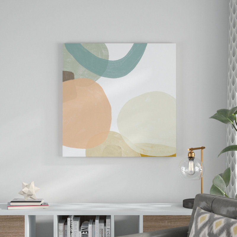Platelet II by June Erica Vess - Wrapped Canvas Painting, 91cm H x 91cm W