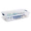 Rubbermaid Cleverstore Clear Storage Bins with Lids-101700753