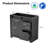 36" Single Bathroom Vanity Base Cabinet Only, Sliding Barn Door, without Sink Top-118663838