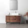 Antonina 47.24'' Single Bathroom Vanity with Quartz Top