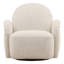Grecia Swivel Chair Off White