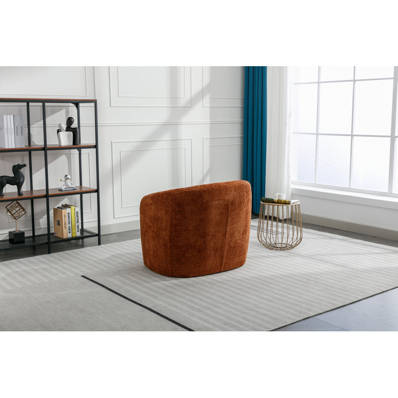 Upholstered Barrel Chair