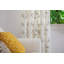Zapata Leaf Embroidered Voile Ring Top Curtains Pair-2098490863-2098490861