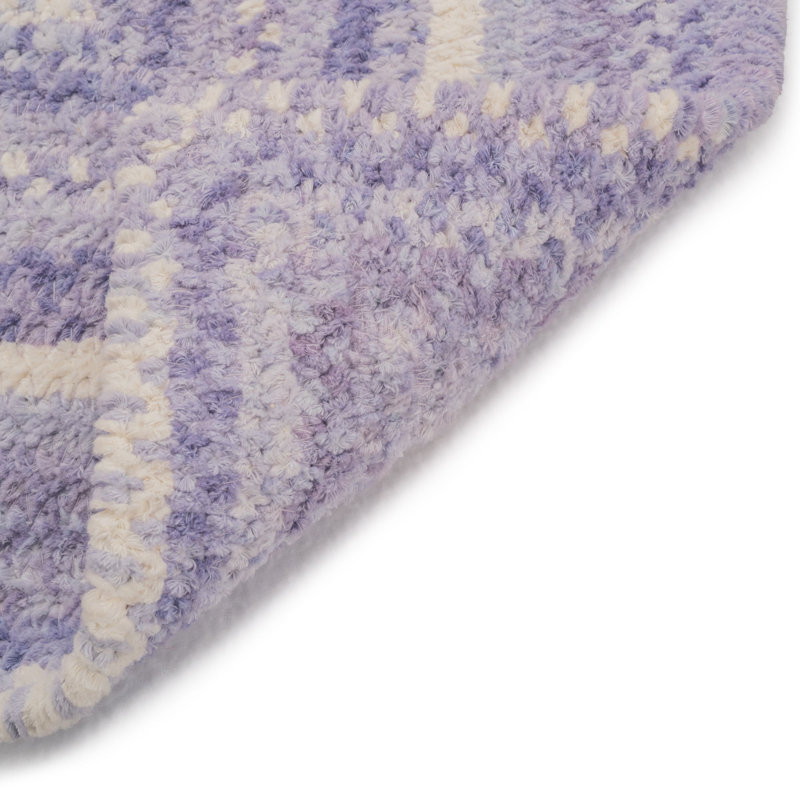Kleah Cotton Indoor Rug, Concentric Rectangle 9' 2" x 13' 2"