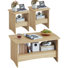 Ensemble de 3 tables basses et tables de bout Farmhouse