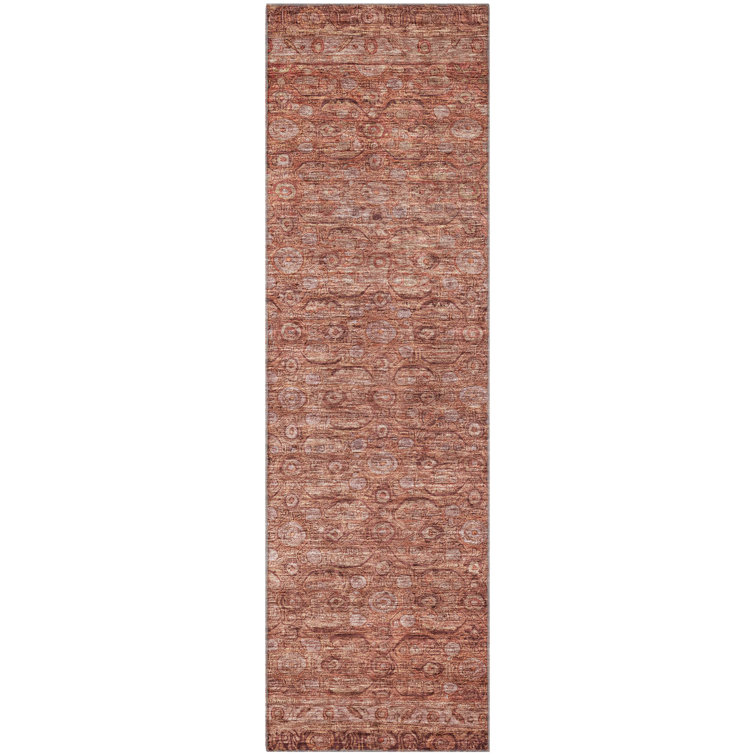 Premium Machine Washable Lubbers AMF1762 Border Rug