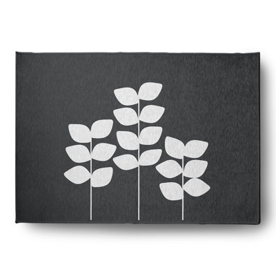Chenille Floral Indoor Rug