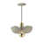 Satin Brass/Silver Gold