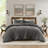 Waffle Washed Comforter Set-115139158-115139150