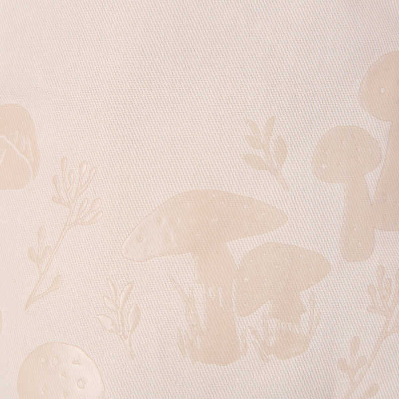 FIESTA Mushrooms Oven Mitt, Mushroom Cream, 7"x13"
