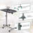 Dilauro Adjustable Metal Base Computer Desk-967913144