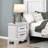 Charming 2-Drawer Nightstand, Bedside Table