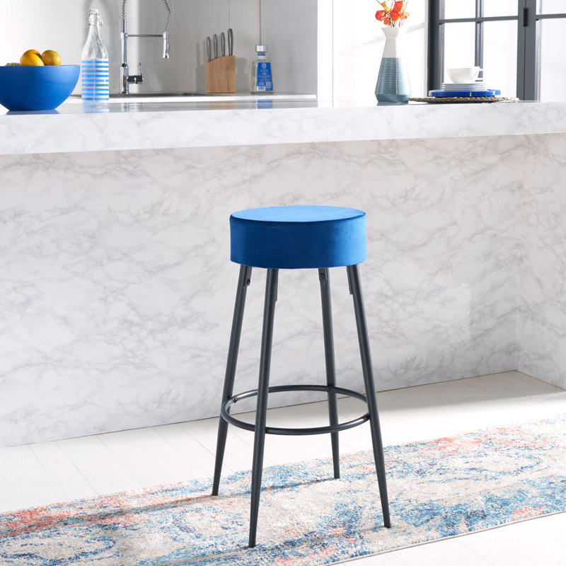 Tabouret de bar 30 po Arlandria, Bleu marine