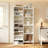 14 Tier Shoe Rack, 60" Tall Modern Shoe Organizer, Shoe Storage Cabinet With Open Cubbies, 30-pair Shoes Shelf Rack Organizer For Closet Living Room Entryway Hallway Closet, White-1725923877