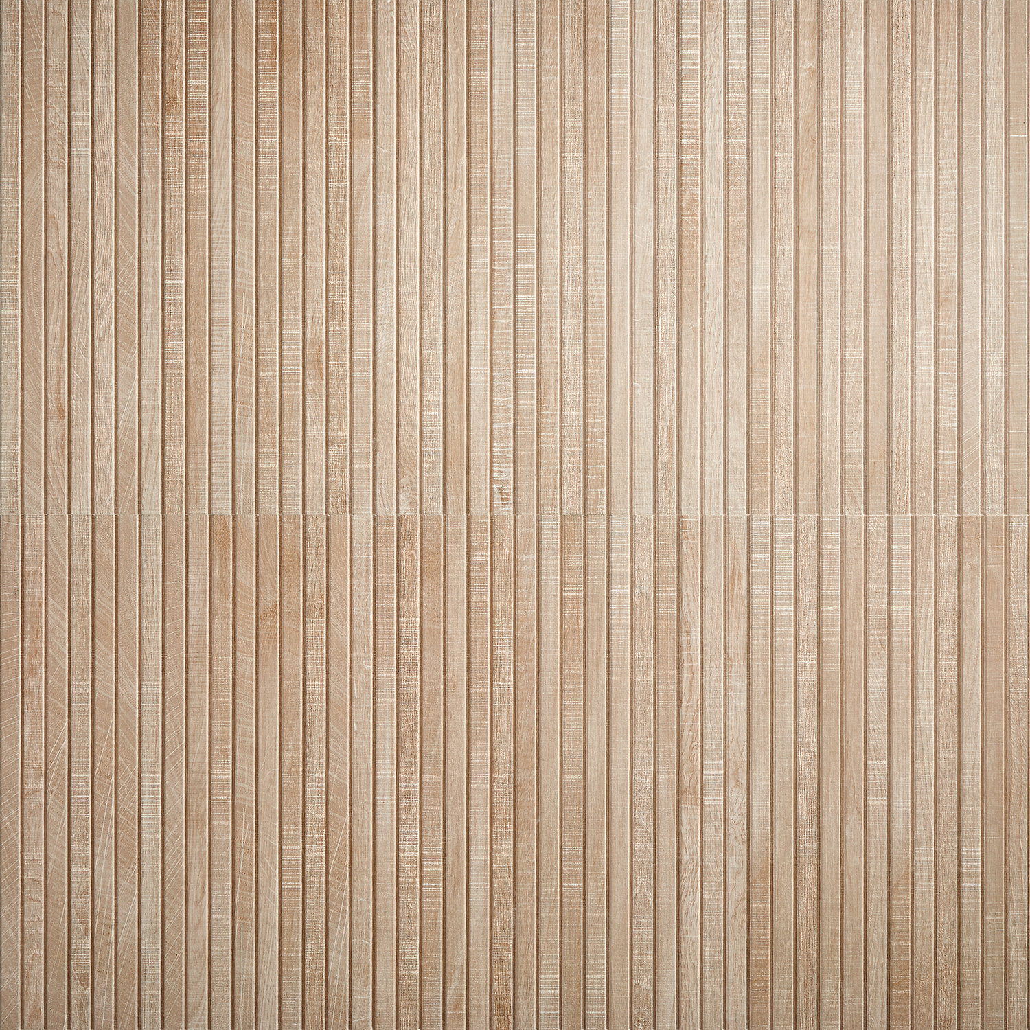 Auburn Ribbon 24 in. x 48 in. Porcelain Ribbed Wood Look Wall Tile (15.49 Sq. Ft. / Case), Brown