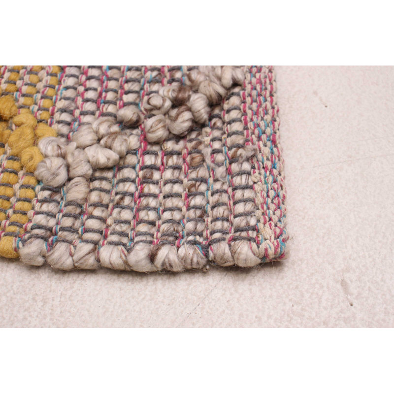 Stepfon Wool Geometric Indoor Rug