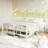 Full Size Charming Heart-Shaped Metal Bed Frame- Sturdy Platform, Noiseless Design, Underbed Storage, No Box Spring Needed - White, Full-128963942-128963943
