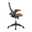 Chaise de bureau en filet à dossier moyen avec accoudoirs réglables en hauteur-343378364