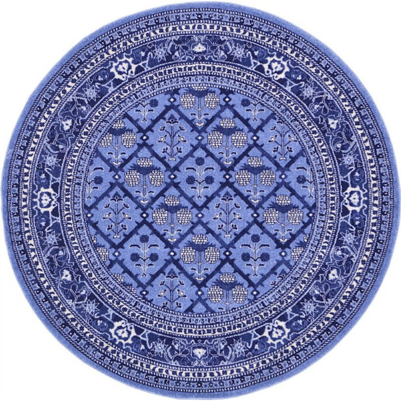 Tapis bleu Lesa, Rond 6 pi