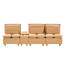 Canapé minimaliste rembourré avec compartiment de rangement et porte-gobelets-1603234469