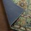 Tapis vert / brun clair / bleu en laine touffeté à la main Corla-1399043017