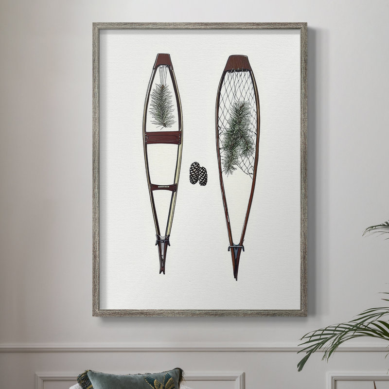 Reproduction encadrée - bois massif XMA3005178, H 21 po x l 17 po