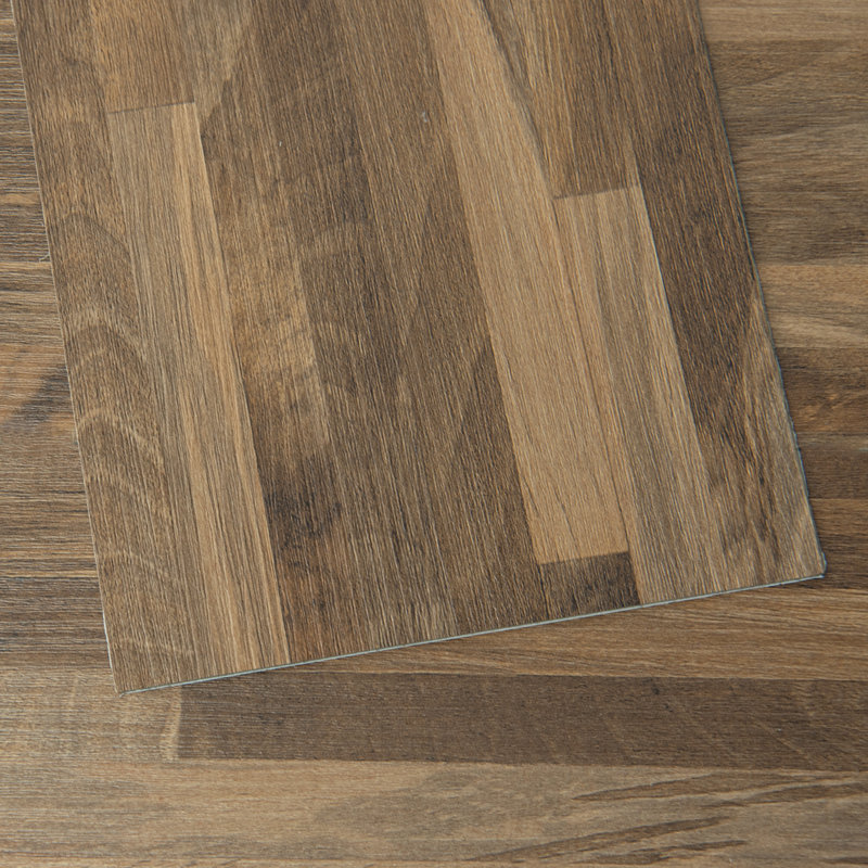 6'' W x 36'' L Peel and Stick Vinyl Flooring, Rigid Surface Hard Core Easy DIY Self-Adhesive Flooring, Brown Wood