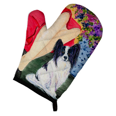 Caroline's Treasures Lady avec son gant de papillon