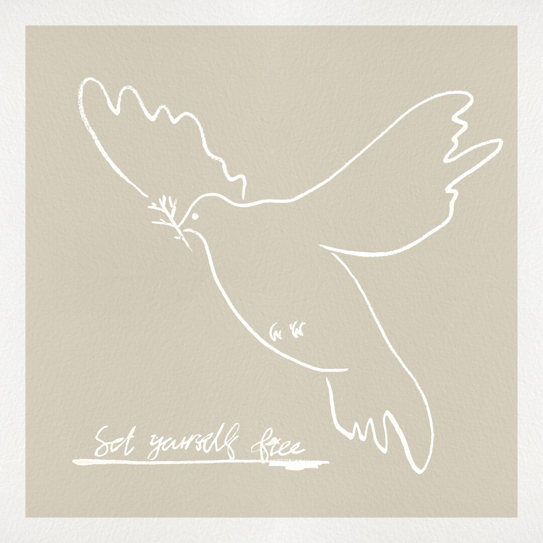 Leinwandbild Peace Dove I von Melissa Wang