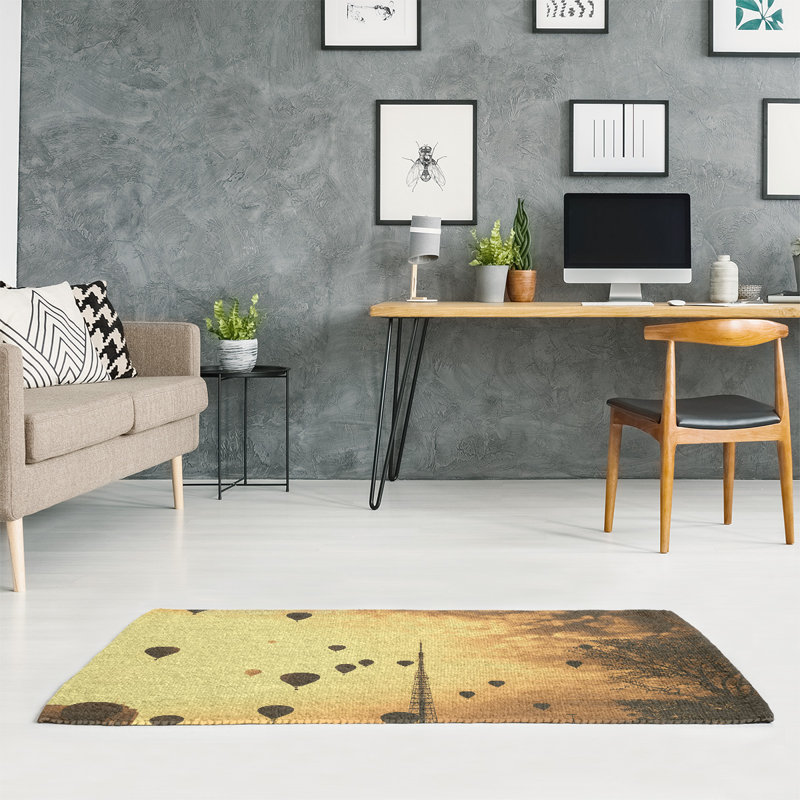 Chenille Indoor Rug, Rectangle 2' x 3'