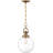 Crownfield 1-Light Single Globe Pendant-741677546